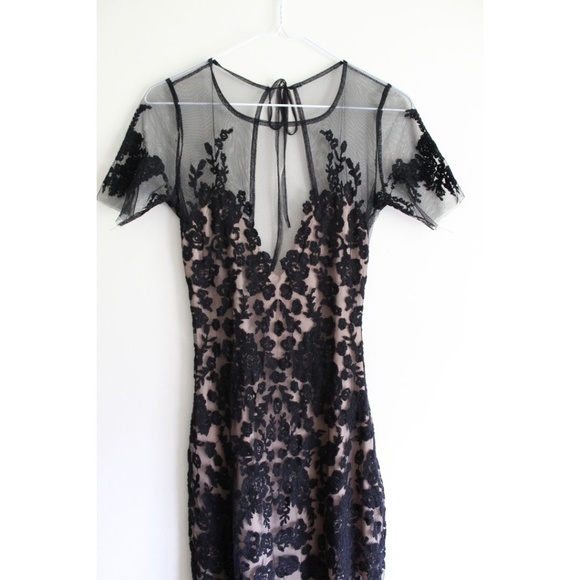 For Love and Lemons Embroidered Mesh Dress / Prom - Picture 3 of 11